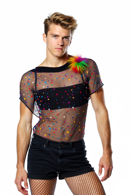 Joylgbt Festival Mesh Shirt 