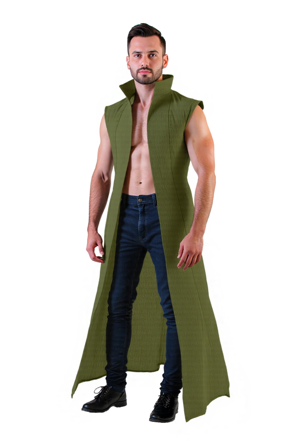  Joylgbt Statement Long Vest - Sharp, Structured, and Stylish