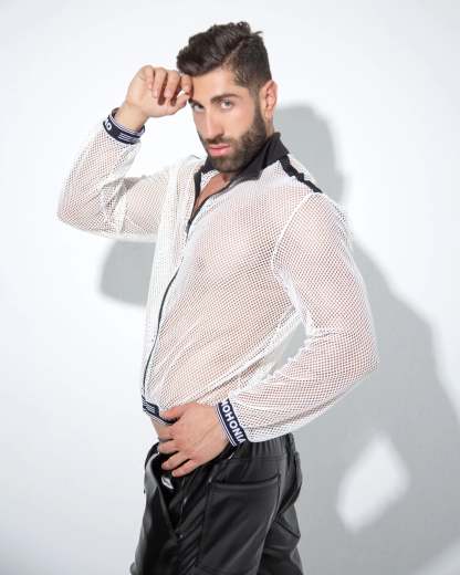 Mysteryglove Classic White Bomber Jacket – Sleek Minimalist Style for Every Season