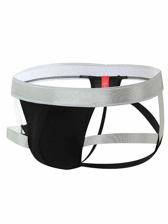 Men's Multi-Strap Solid Color Jockstrap