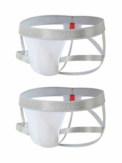 Men's Multi-Strap Solid Color Jockstrap