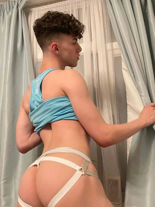 Men's Multi-Strap Solid Color Jockstrap