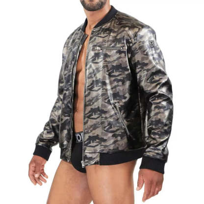 Mysteryglove Men's Commando Bomber Jacket