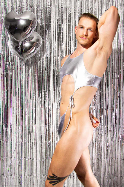Silver Modular Bodysuit