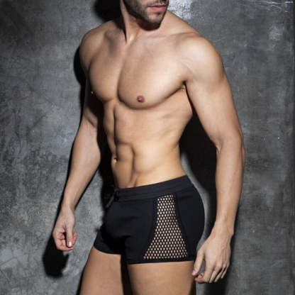 Mesh Striped Shorts
