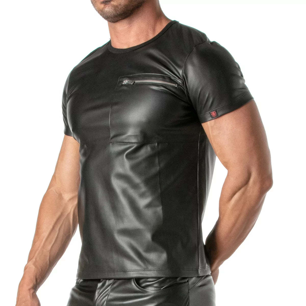 Mysteryglove Men's Kinky Zipped Pocket T-Shirt