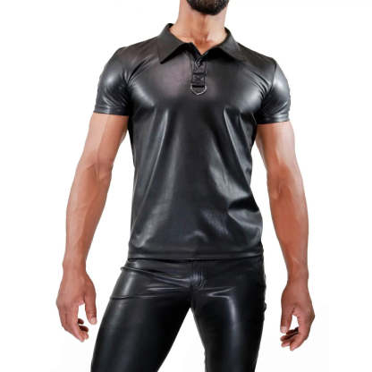Mysteryglove Men's Fetish Polo