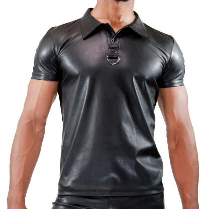 Mysteryglove Men's Fetish Polo
