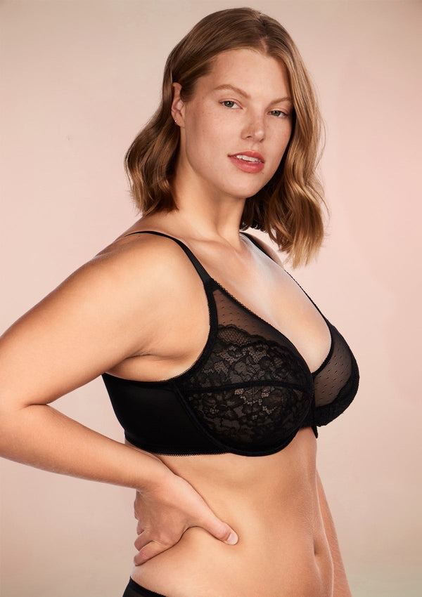 Pay 1 Get 3 - Enchante Unlined Lace Underwire Bra