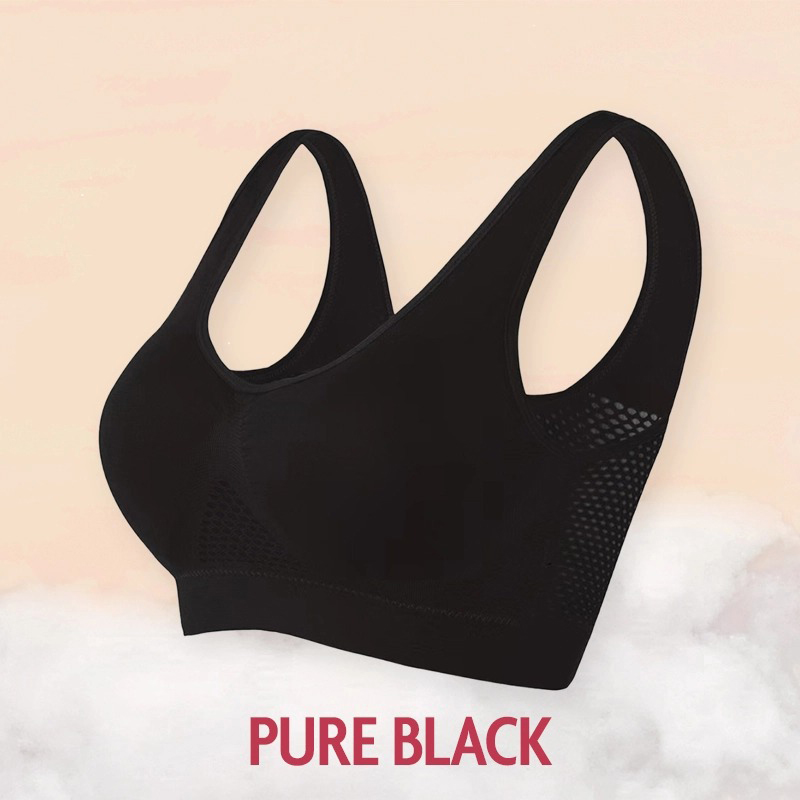 Pay 1 Get 3 - Pure Cotton Buttonless Comfy Lifting Bra