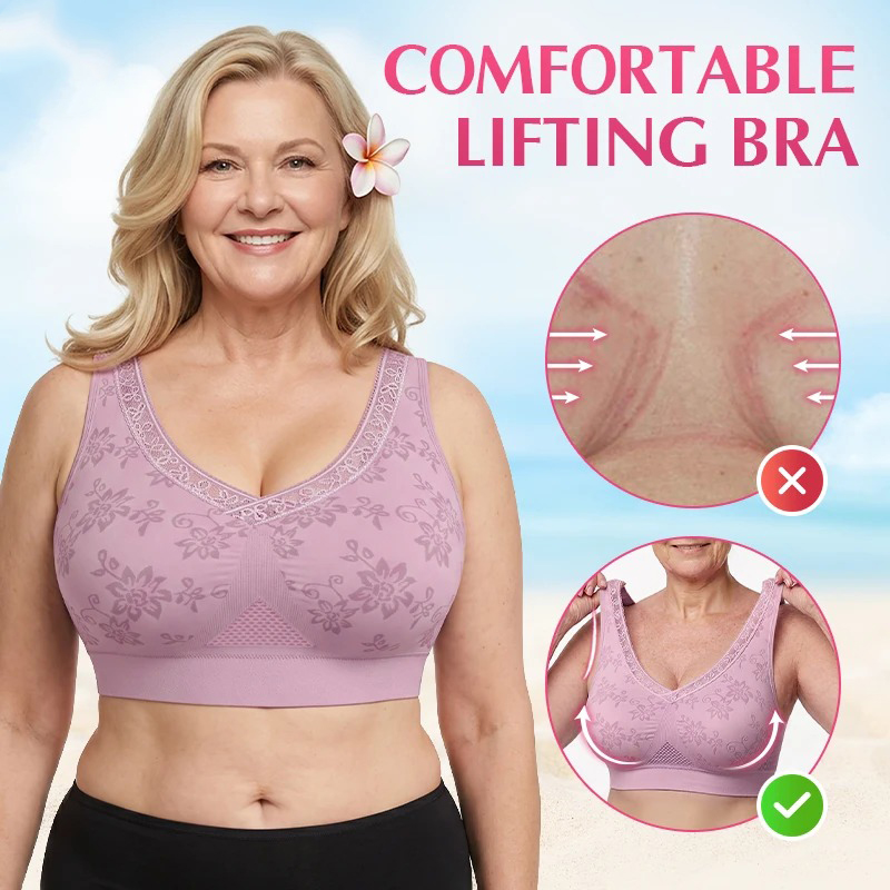 Pay 1 Get 3 - Pure Comfy Buttonless Lifting Bra