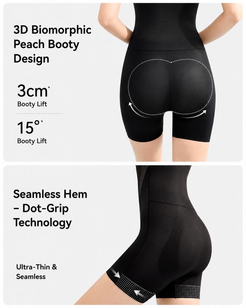 Pay 1 Get 3 - Cooling Tummy Control Butt-Lift Shapewear Bodysuit
