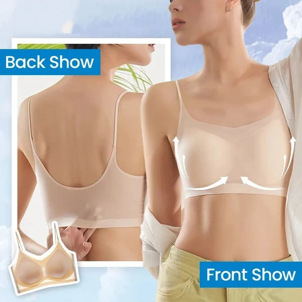Pay 1 Get 3 - Ultra-thin plus size ice silk comfort bra