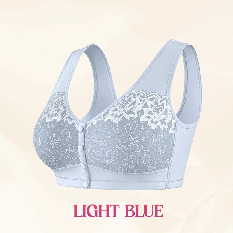 Pay 1 Get 3 - Comfortable Front Closure Cotton Shaping Bra for Seniors