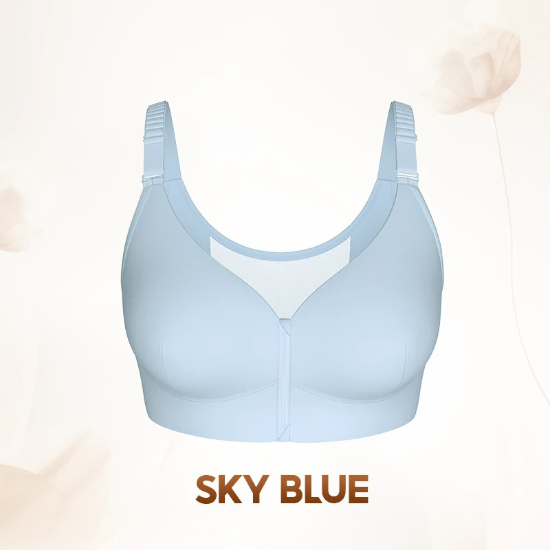 Pay 1 Get 3 - Comfortable Breast Support Front Zipper Wireless Bra