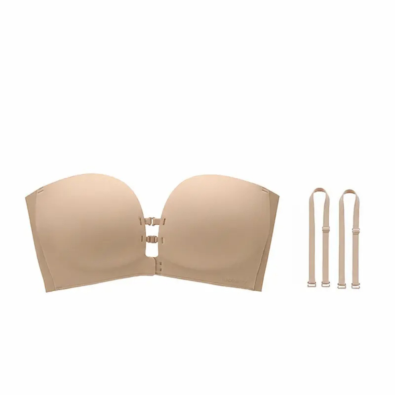 Pay 1 Get 2 - Women's Strapless Front Closure Bra