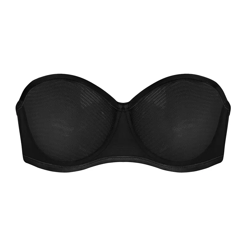 Pay 1 Get 3 - Women's Convertible Strapless Minimiser Bandeau Bra