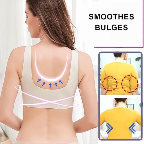 Pay 1 Get 3 – Plus Size Comfort Extra Elastic Wireless Support Lace Bra