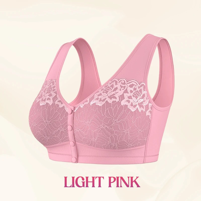 Pay 1 Get 3 - Comfortable Front Closure Cotton Shaping Bra for Seniors