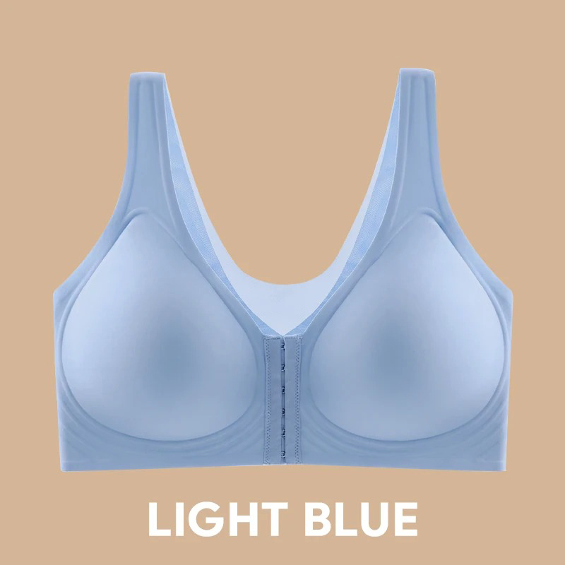 Pay 1 Get 3 - Seamless Front Buckle Cross Back Shaping Bra For Seniors