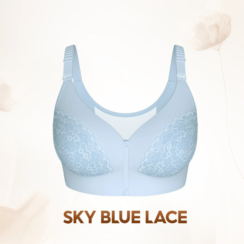 Pay 1 Get 3 - Comfortable Breast Support Front Zipper Wireless Bra