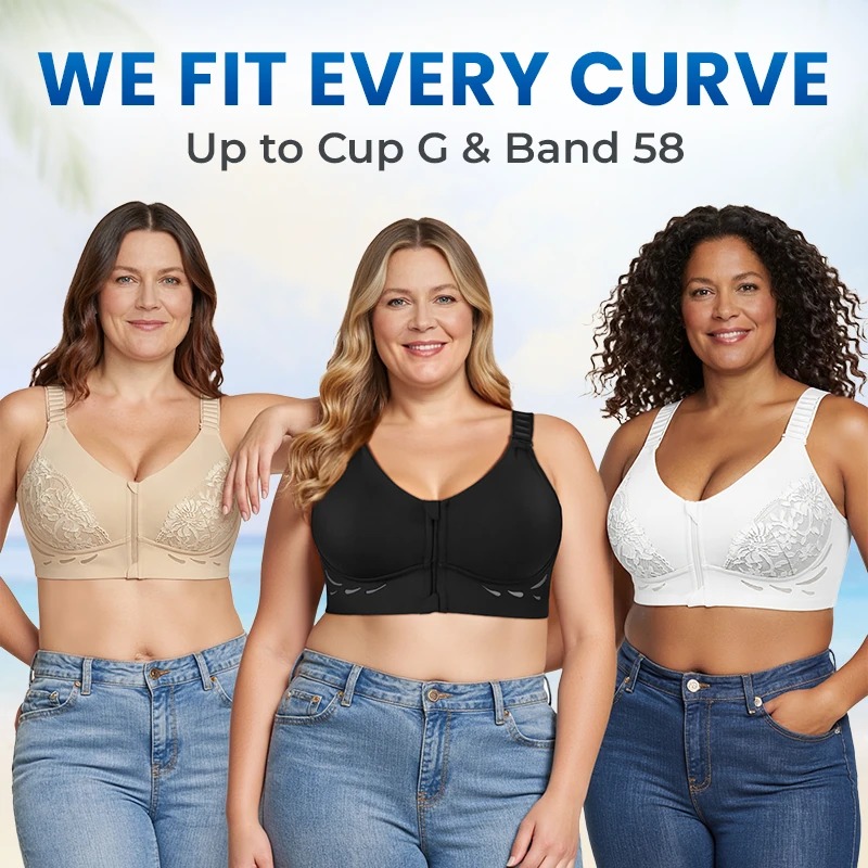 Pay 1 Get 3 - Powerful Lifting & Shaping Front Zipper Bra