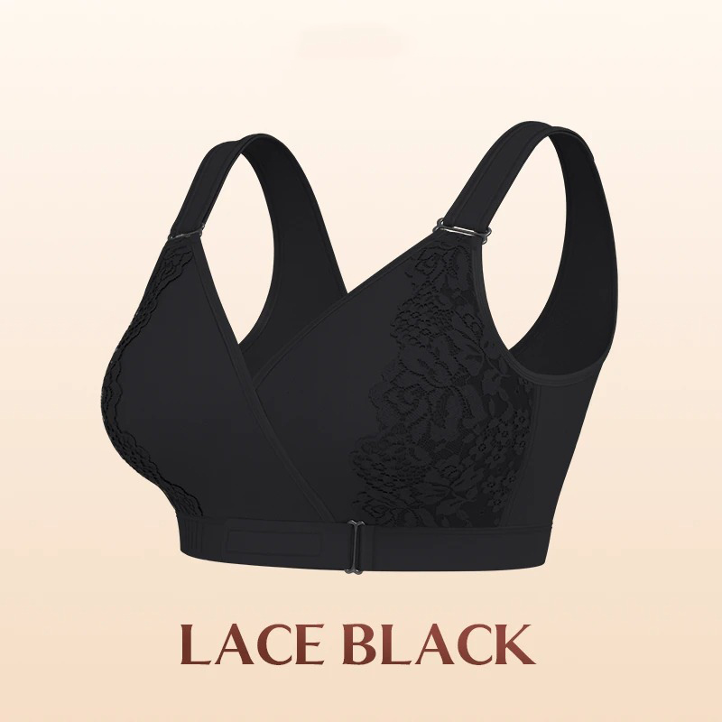 Pay 1 Get 3 - Velcro Front-Wrap & Straps Adaptive Comfort Bra