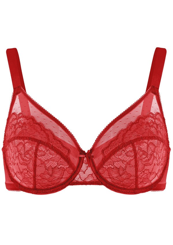Pay 1 Get 3 - Enchante Unlined Lace Underwire Bra