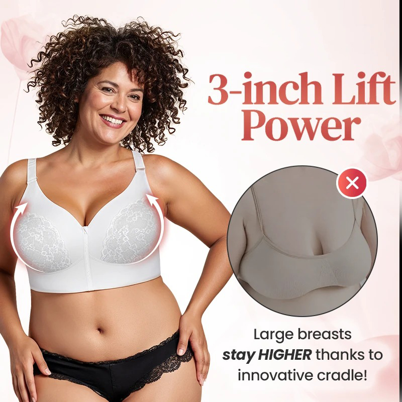PAY 1 GET 3 - Front Zip Powerful Support Comfy Bra
