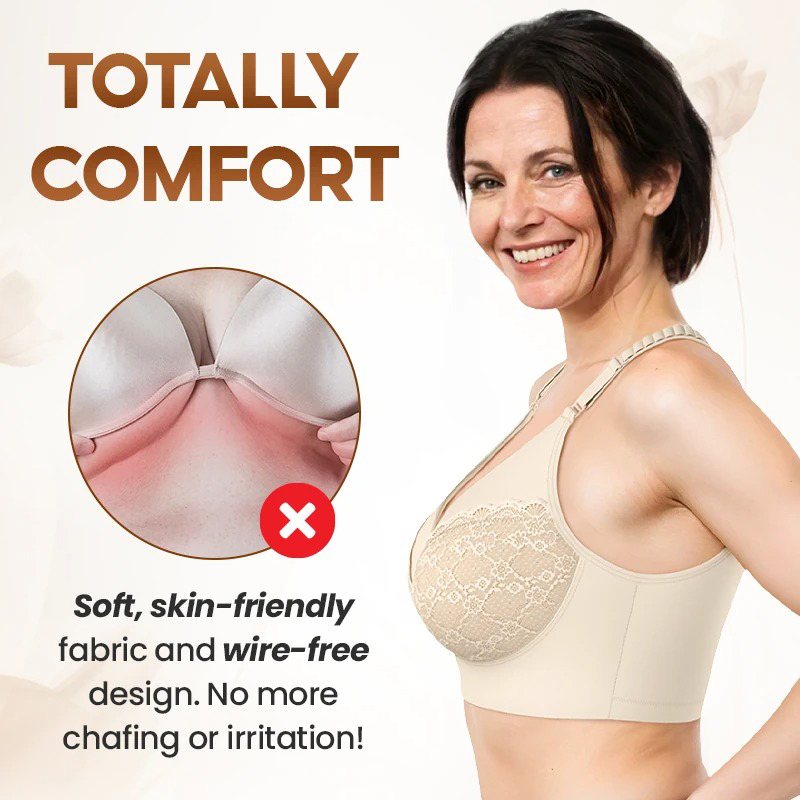 Pay 1 Get 3 - Comfortable Breast Support Front Zipper Wireless Bra