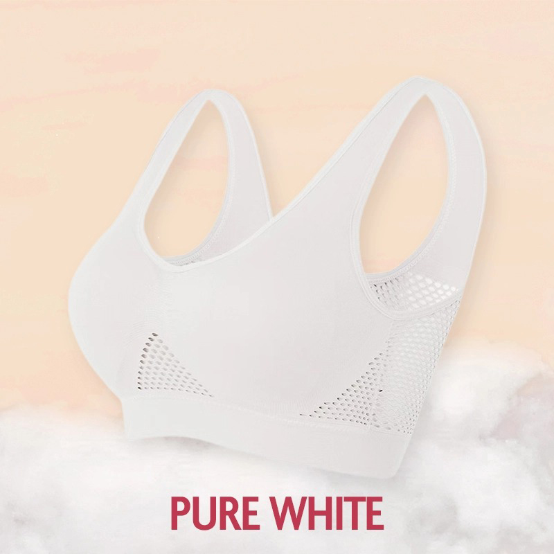 Pay 1 Get 3 - Pure Cotton Buttonless Comfy Lifting Bra