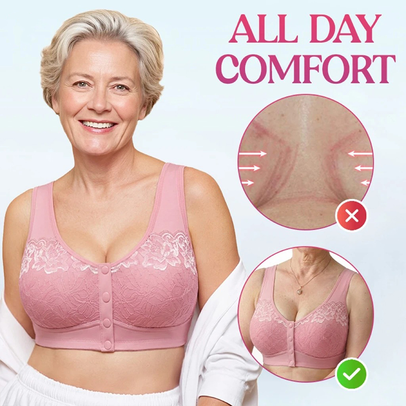 Pay 1 Get 3 - Front Closure Breathable Lifting Bra for Seniors