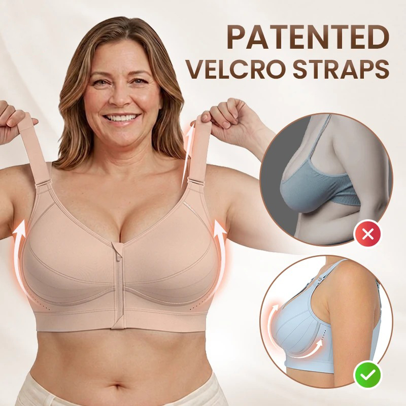 Pay 1 Get 3 - Custom-Lift Back Support Front Zipper Bra