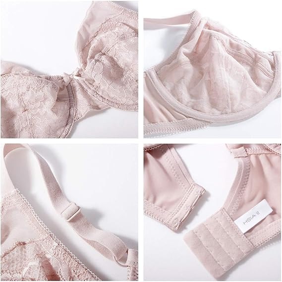 PAY 1 GET 3 - Floral Lace Underwire Bra