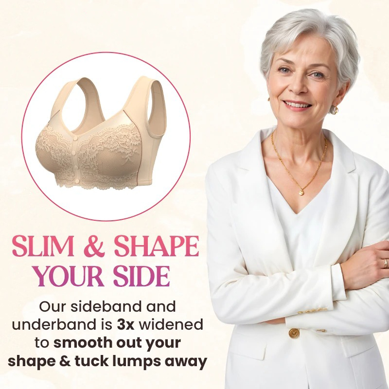Pay 1 Get 3 - Lift & Support Front Button Bra
