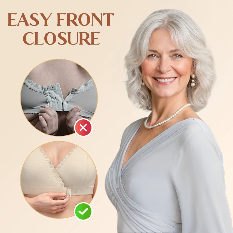 PAY 1 GET 3 - Comfortable & Convenient Front Wrap Closure Bra
