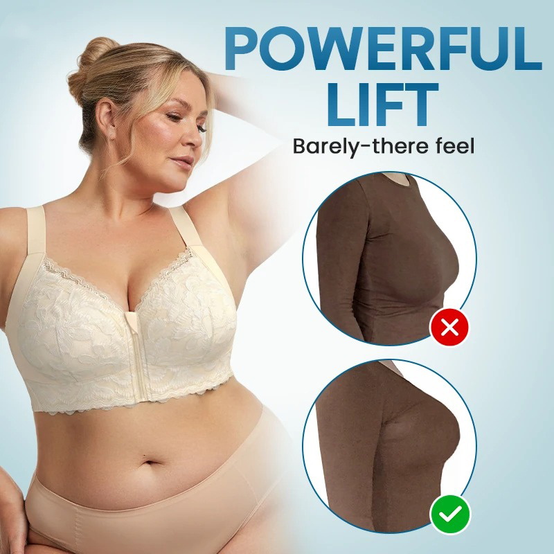 Pay 1 Get 3 - Ultra Soft Front Zip Wireless Lifting Bra