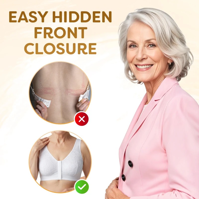 Pay 1 Get 3 - Comfortable & Convenient Hidden Front Closure Bra