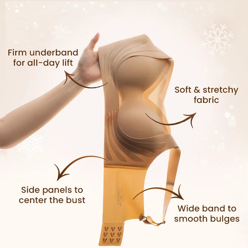 Pay 1 Get 3 - Supportive Wireless Lift Bra for All-Day Comfort