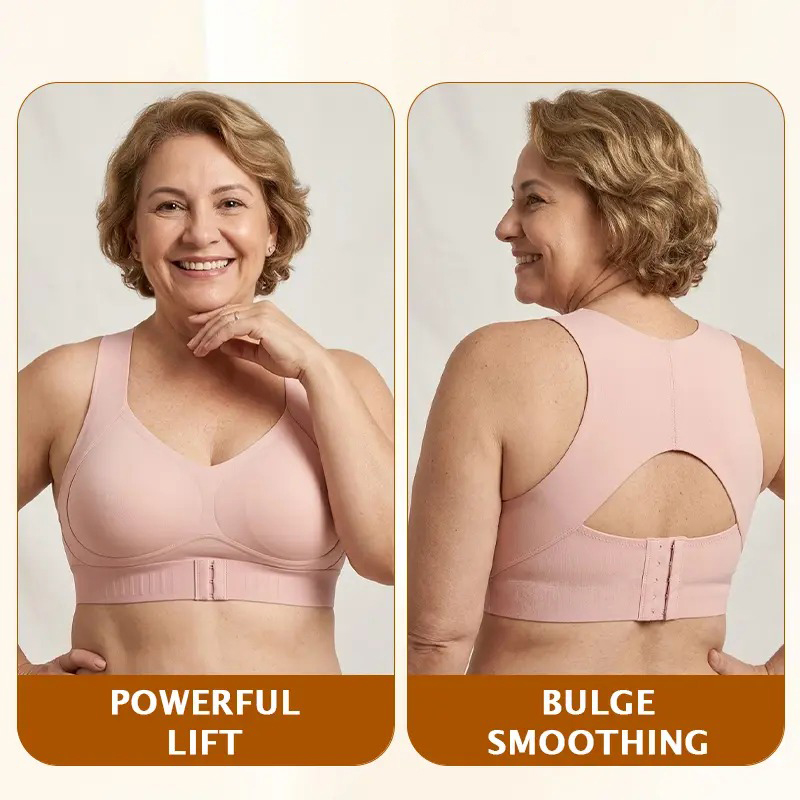 Pay 1 Get 3 - Cross Back Front Closure Wireless Posture Support Bra