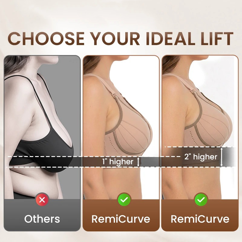Pay 1 Get 3 - Custom-Lift Back Support Front Zipper Bra