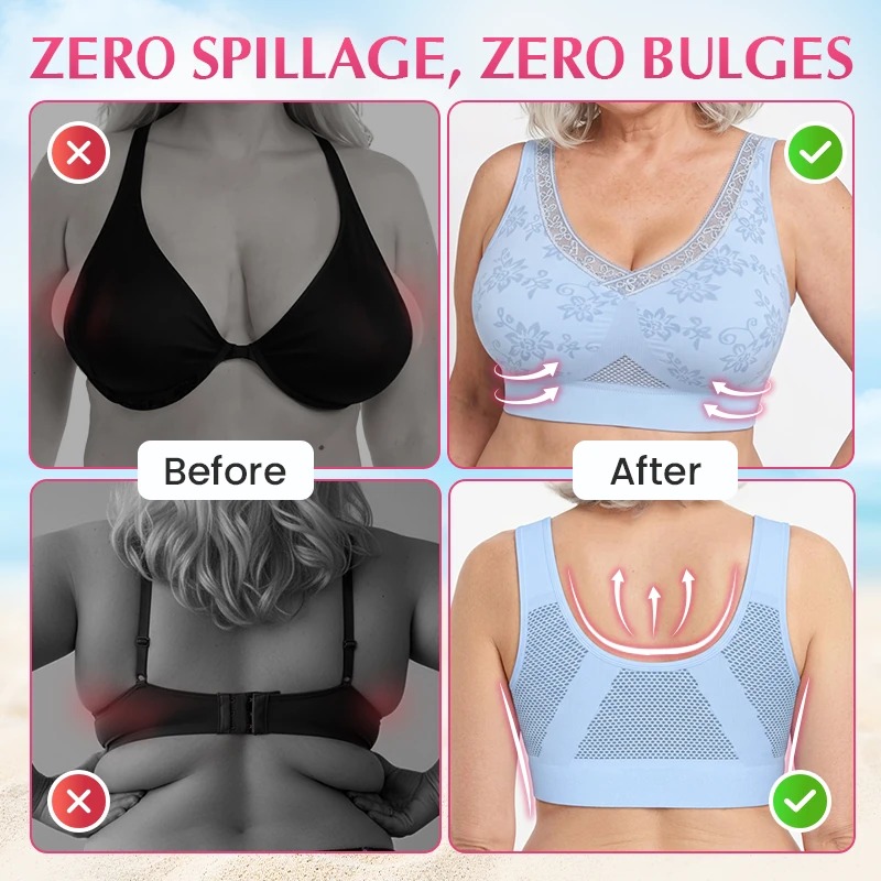 Pay 1 Get 3 - Pure Comfy Buttonless Lifting Bra