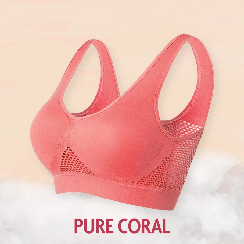 Pay 1 Get 3 - Pure Cotton Buttonless Comfy Lifting Bra