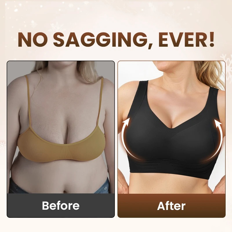 Pay 1 Get 3 - Supportive Wireless Lift Bra for All-Day Comfort