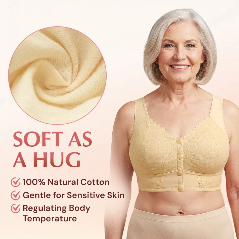 Pay 1 Get 3 - LAST DAY SALE 80% OFF - Front Closure Breathable Bra for Seniors