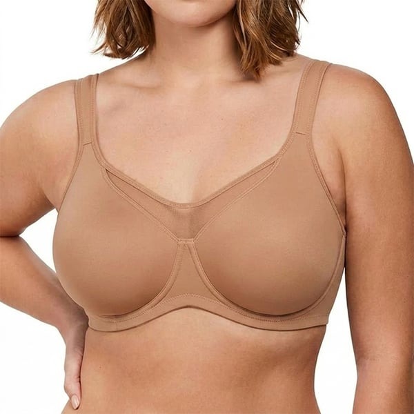 Pay 1 Get 3 - Elegant Sheer Full Coverage Minimizer Bra