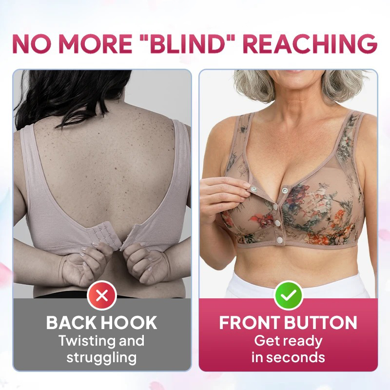 Pap 1 Get 3 - Instant Cool & Easy-Snap Bra For Seniors