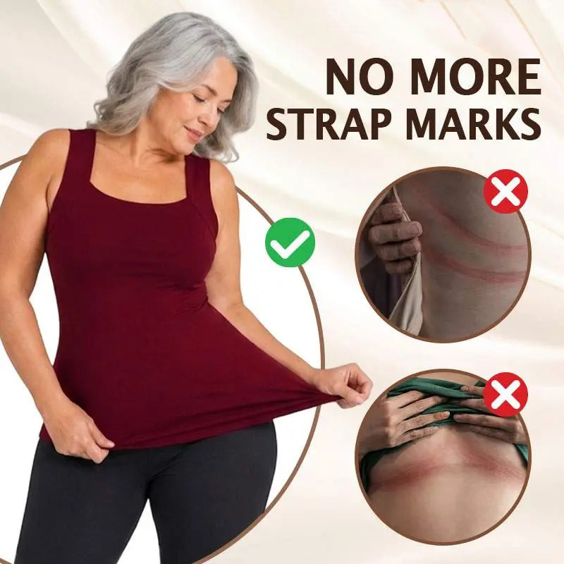 Pay 1 Get 3 - Built-In Comfort Bra Tanktop