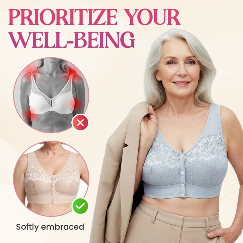 Pay 1 Get 3 - Comfortable Front Closure Cotton Shaping Bra