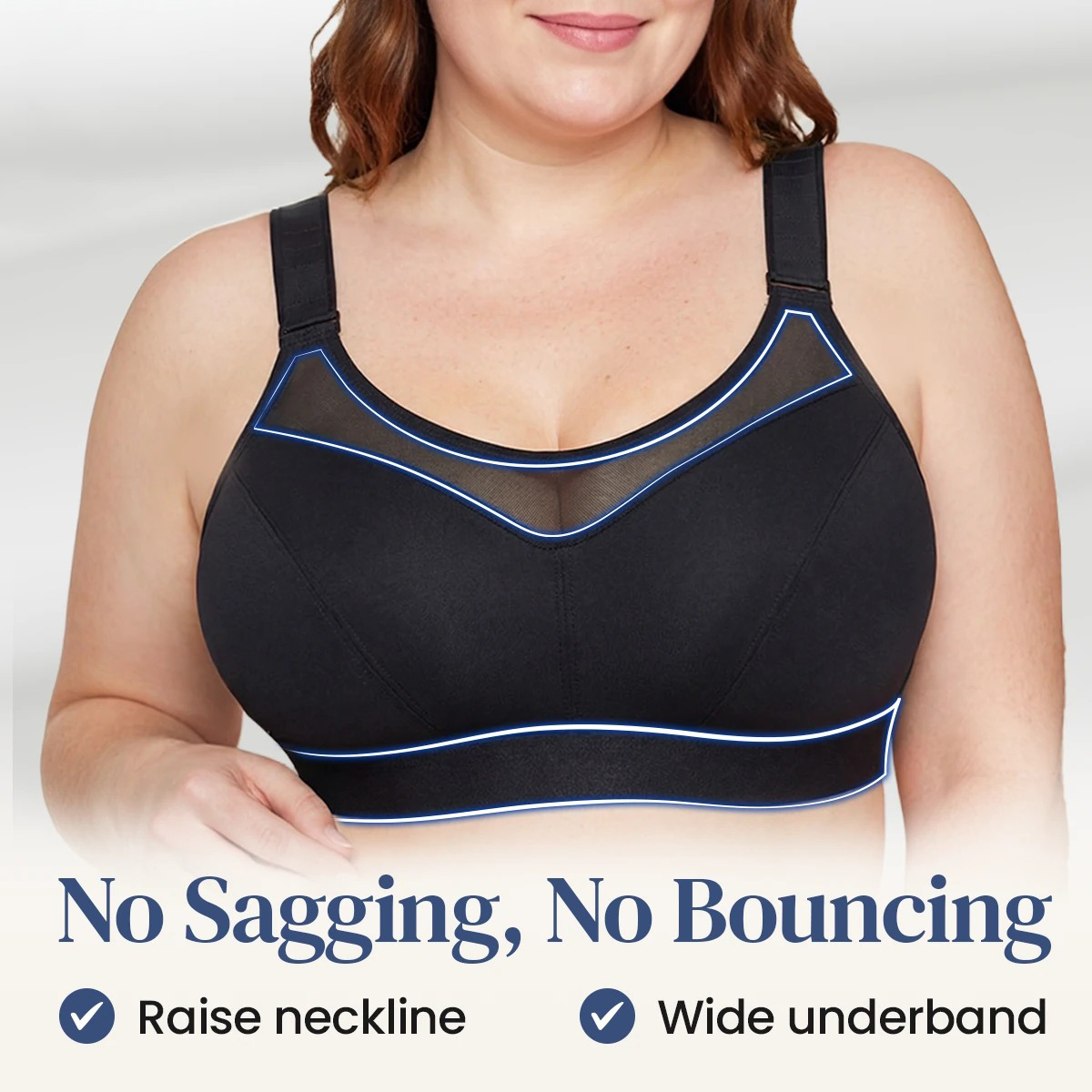 Pay 1 Get 3 - Breathable Custom-Lift Bounce Control Bra